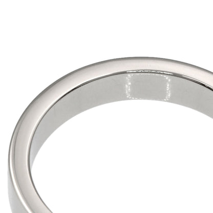CARTIER Flatband #46 Ring Platinum PT950 Ladies [Used]
