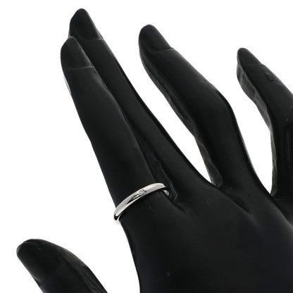 CARTIER Wedding 1P Diamond #51 Ring Platinum PT950 Ladies [Used]