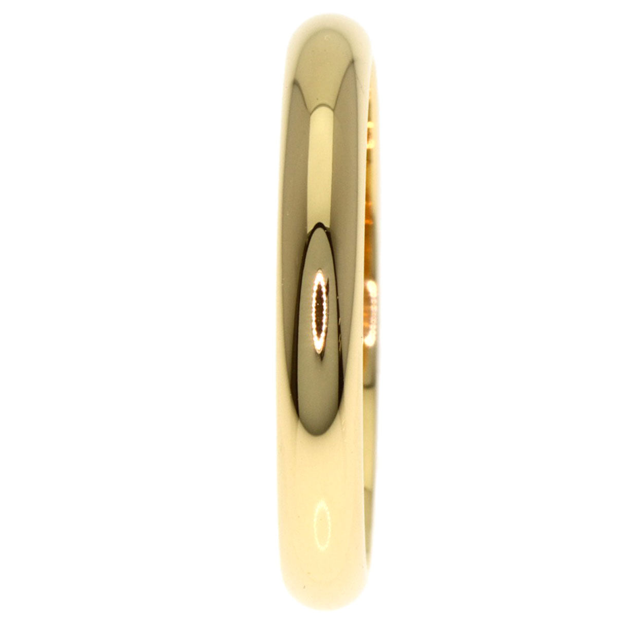 CARTIER 1895 Wedding #46 Ring K18 Yellow Gold Ladies [Used]