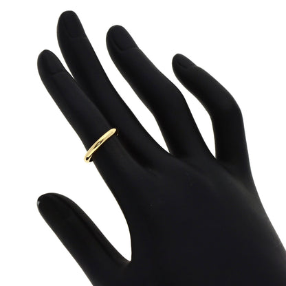 CARTIER 1895 Wedding #46 Ring K18 Yellow Gold Ladies [Used]