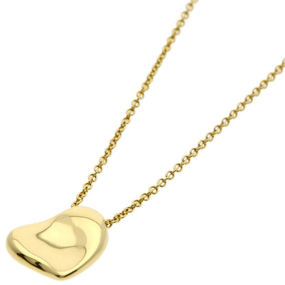 TIFFANY&Co. Full heart Necklace K18 Yellow Gold Ladies [Used]