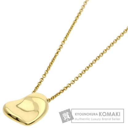 TIFFANY&Co. Full heart Necklace K18 Yellow Gold Ladies [Used]