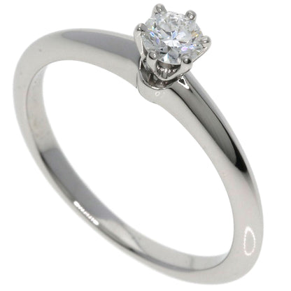 TIFFANY&Co. Solitaire Diamond Ring Platinum PT950 Ladies [Used]