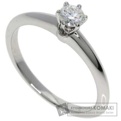 TIFFANY&Co. Solitaire Diamond Ring Platinum PT950 Ladies [Used]