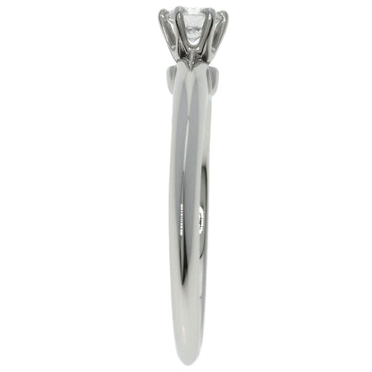TIFFANY&Co. Solitaire Diamond Ring Platinum PT950 Ladies [Used]