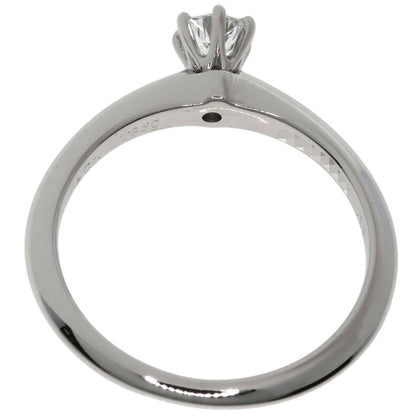 TIFFANY&Co. Solitaire Diamond Ring Platinum PT950 Ladies [Used]
