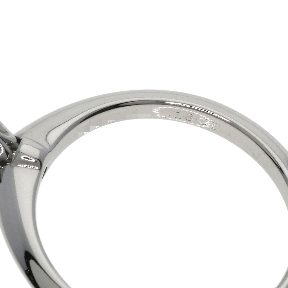 TIFFANY&Co. Solitaire Diamond Ring Platinum PT950 Ladies [Used]