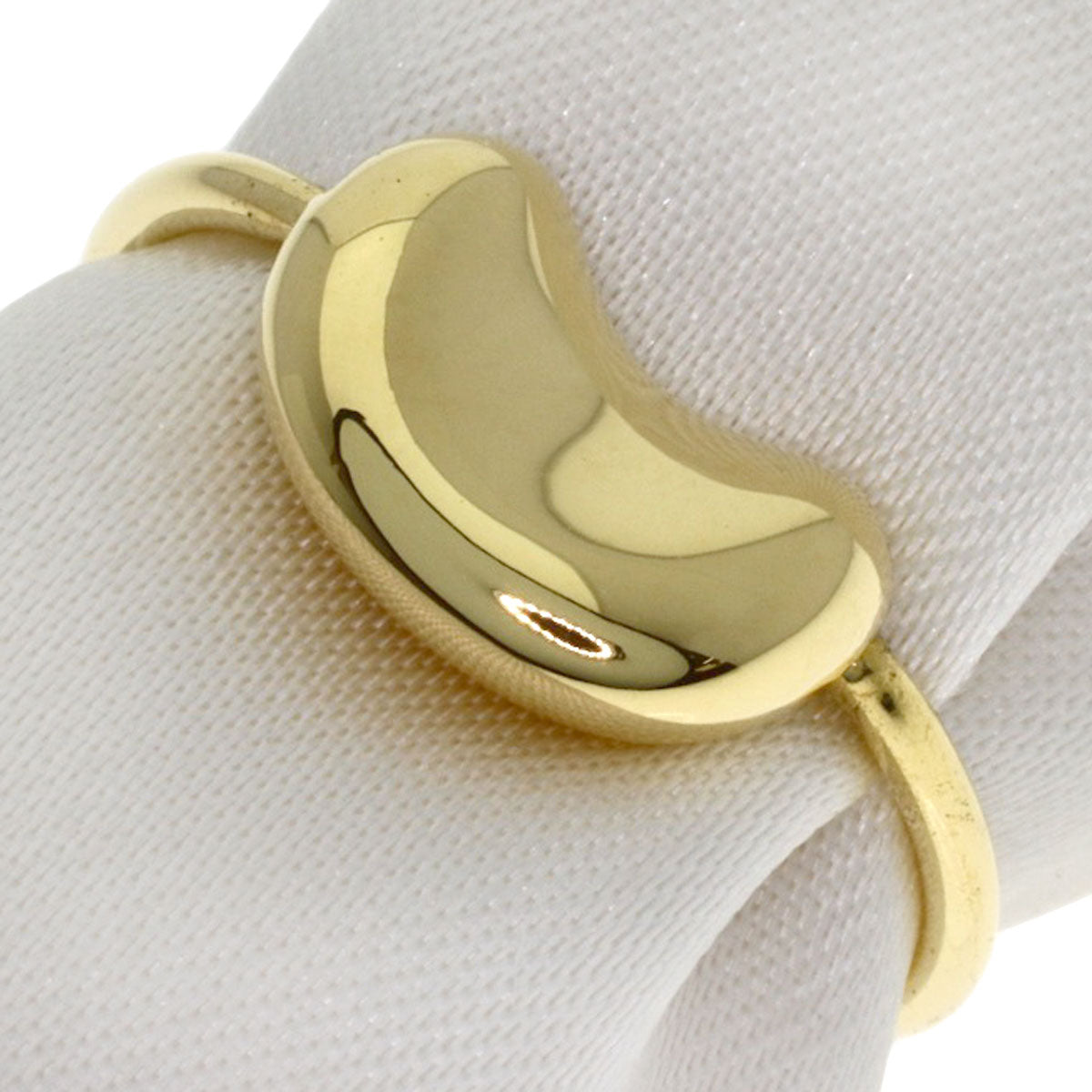 TIFFANY&Co. Bean Ring K18 Yellow Gold Ladies [Used]