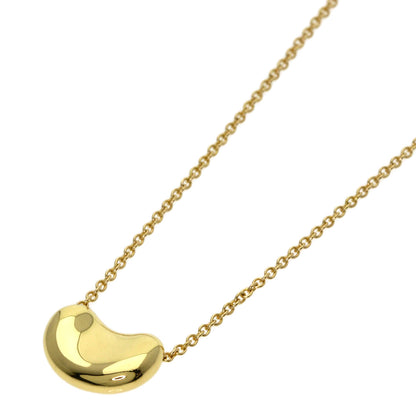 TIFFANY&Co. Bean Necklace K18 Yellow Gold Ladies [Used]