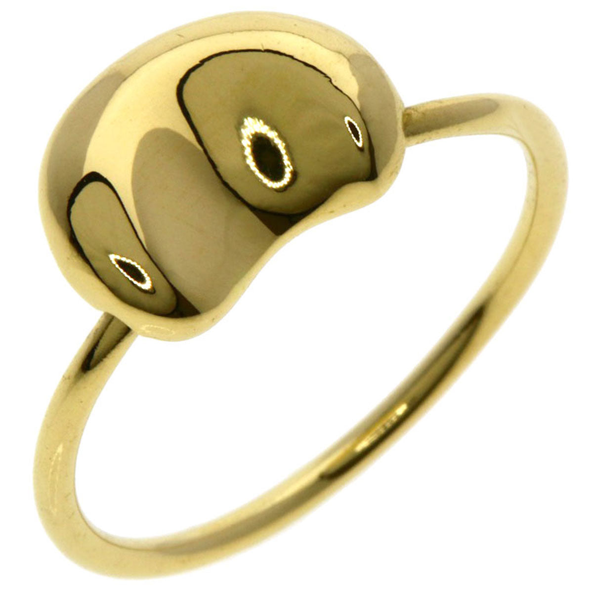 TIFFANY&Co. Bean Ring K18 Yellow Gold Ladies [Used]