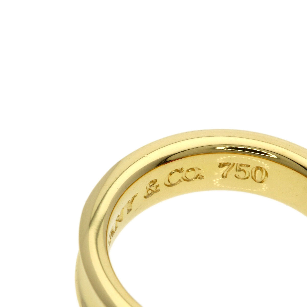 TIFFANY&Co. Stacking Ruby Ring K18 Yellow Gold Ladies [Used]