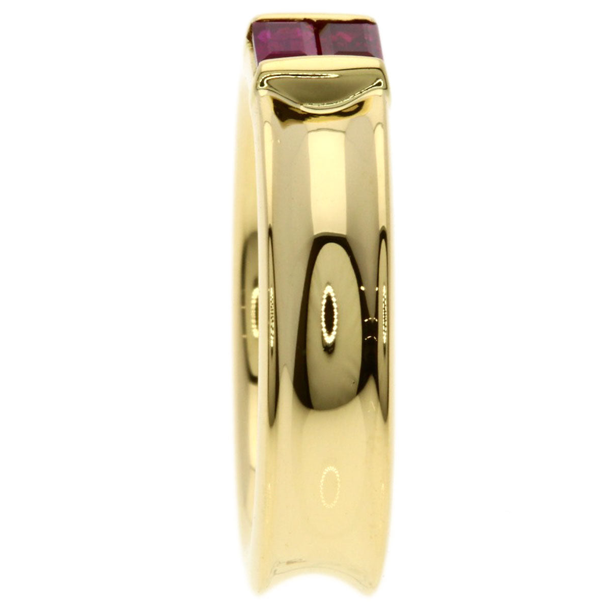TIFFANY&Co. Stacking Ruby Ring K18 Yellow Gold Ladies [Used]