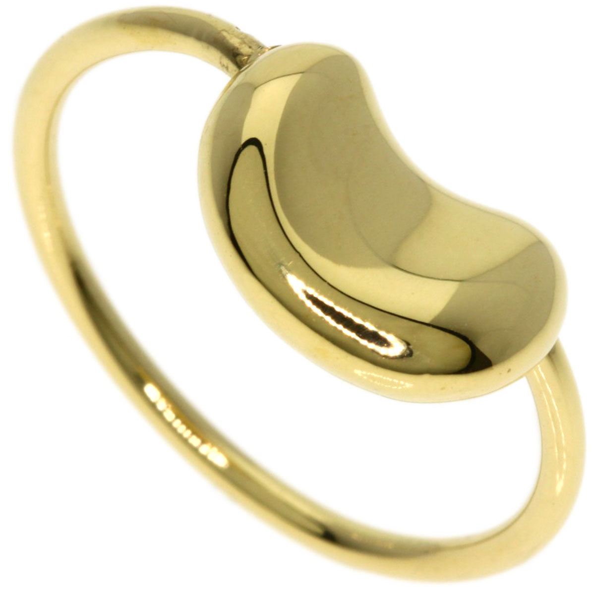 TIFFANY&Co. Bean Ring K18 Yellow Gold Ladies [Used]