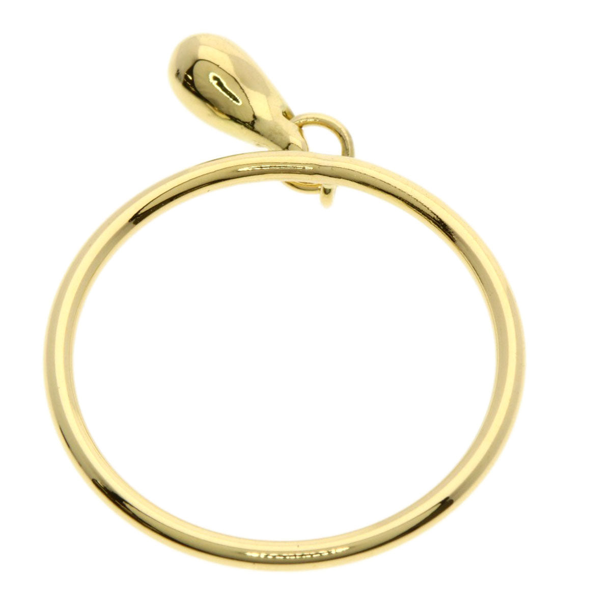 TIFFANY&Co. teardrop Ring K18 Yellow Gold Ladies [Used]