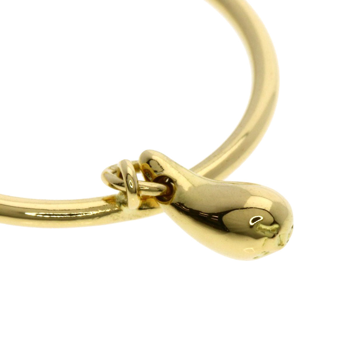 TIFFANY&Co. teardrop Ring K18 Yellow Gold Ladies [Used]