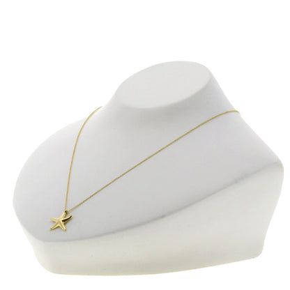 TIFFANY&Co. Star fish Necklace K18 Yellow Gold Ladies [Used]
