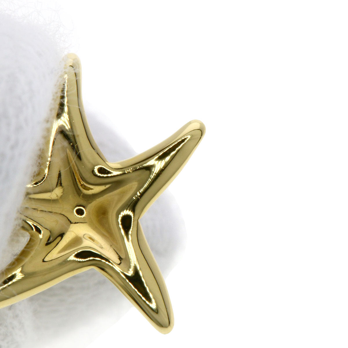 TIFFANY&Co. Star fish Necklace K18 Yellow Gold Ladies [Used]