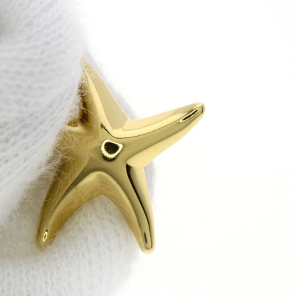 TIFFANY&Co. Star fish Necklace K18 Yellow Gold Ladies [Used]