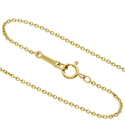 TIFFANY&Co. Bean Necklace K18 Yellow Gold Ladies [Used]