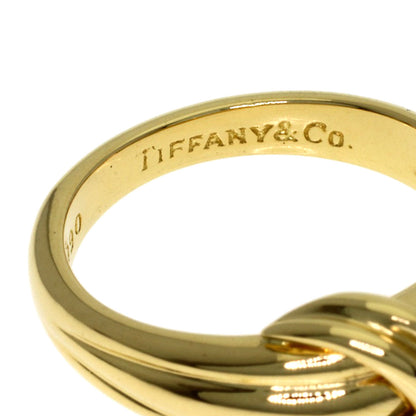 TIFFANY&Co. Signature Ring K18 Yellow Gold Ladies [Used]