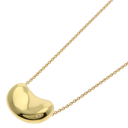 TIFFANY&Co. Bean Necklace K18 Yellow Gold Ladies [Used]