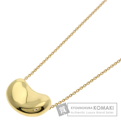 TIFFANY&Co. Bean Necklace K18 Yellow Gold Ladies [Used]