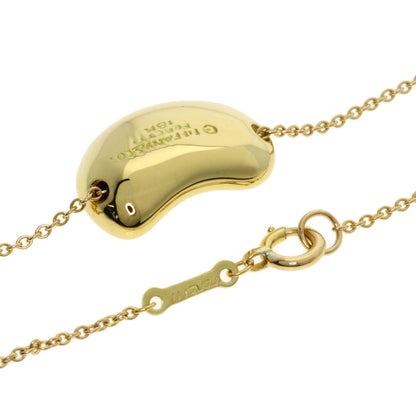 TIFFANY&Co. Bean Necklace K18 Yellow Gold Ladies [Used]