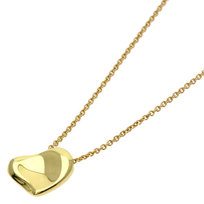 TIFFANY&Co. Full heart Necklace K18 Yellow Gold Ladies [Used]
