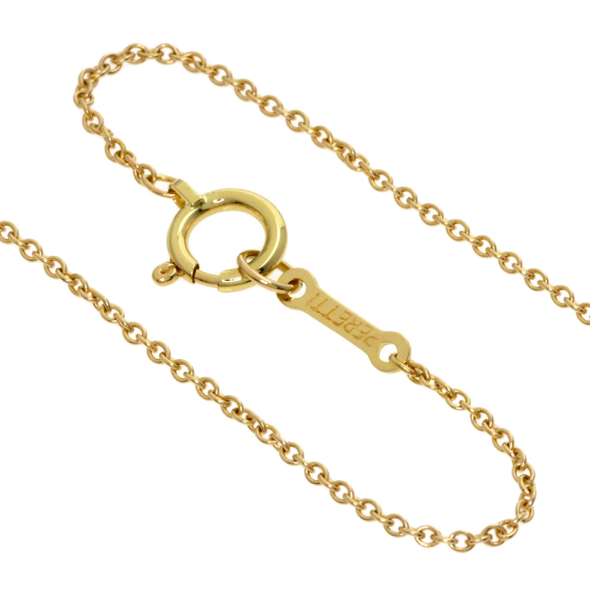 TIFFANY&Co. Full heart Necklace K18 Yellow Gold Ladies [Used]