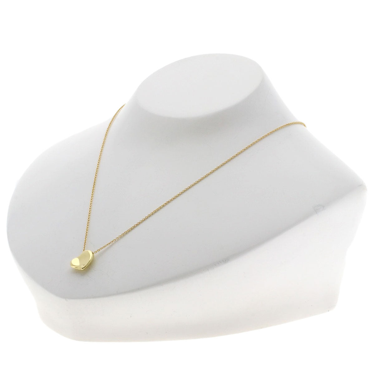 TIFFANY&Co. Full heart Necklace K18 Yellow Gold Ladies [Used]