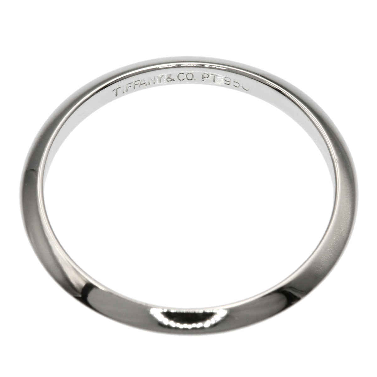 TIFFANY&Co. Knife edge Ring Platinum PT950 Ladies [Used]