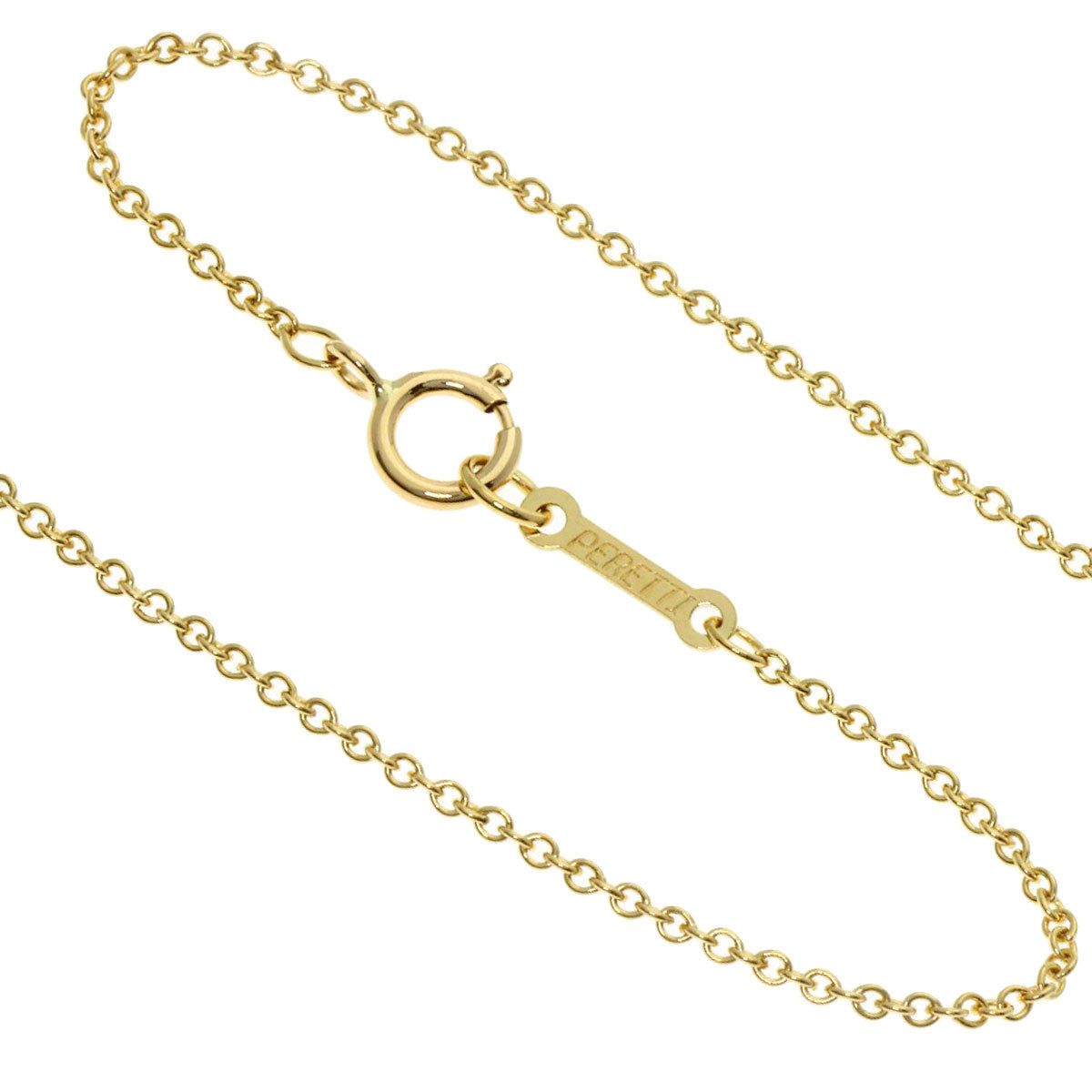 TIFFANY&Co. Open cross Necklace K18 Yellow Gold Ladies [Used]
