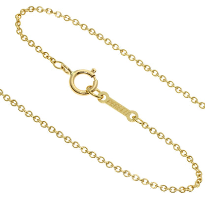 TIFFANY&Co. Open cross Necklace K18 Yellow Gold Ladies [Used]