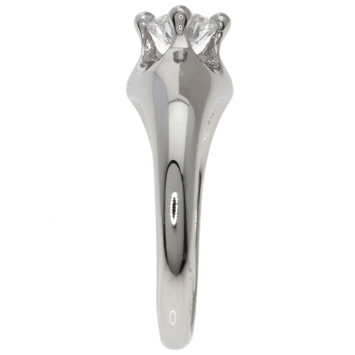 BVLGARI Corona Diamond Ring Platinum PT950 Ladies [Used]