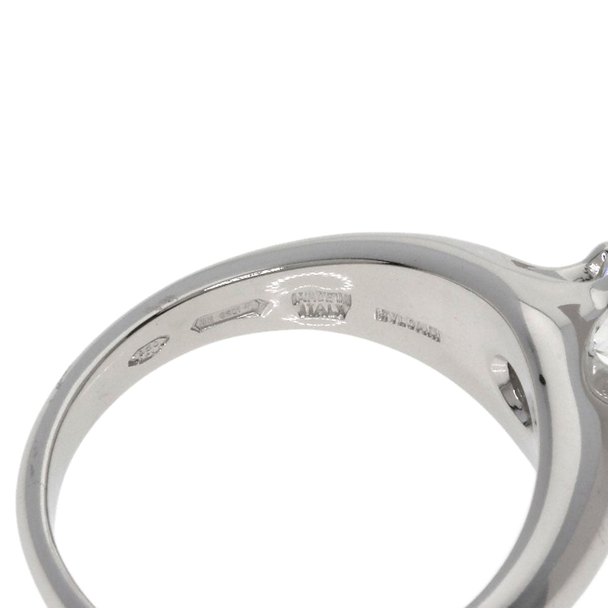 BVLGARI Corona Diamond Ring Platinum PT950 Ladies [Used]