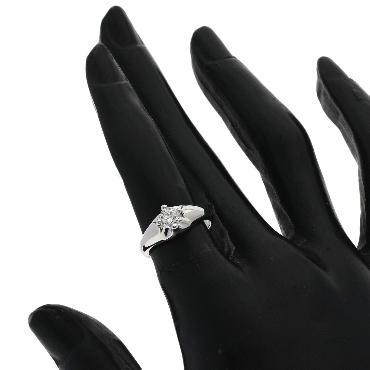 BVLGARI Corona Diamond Ring Platinum PT950 Ladies [Used]