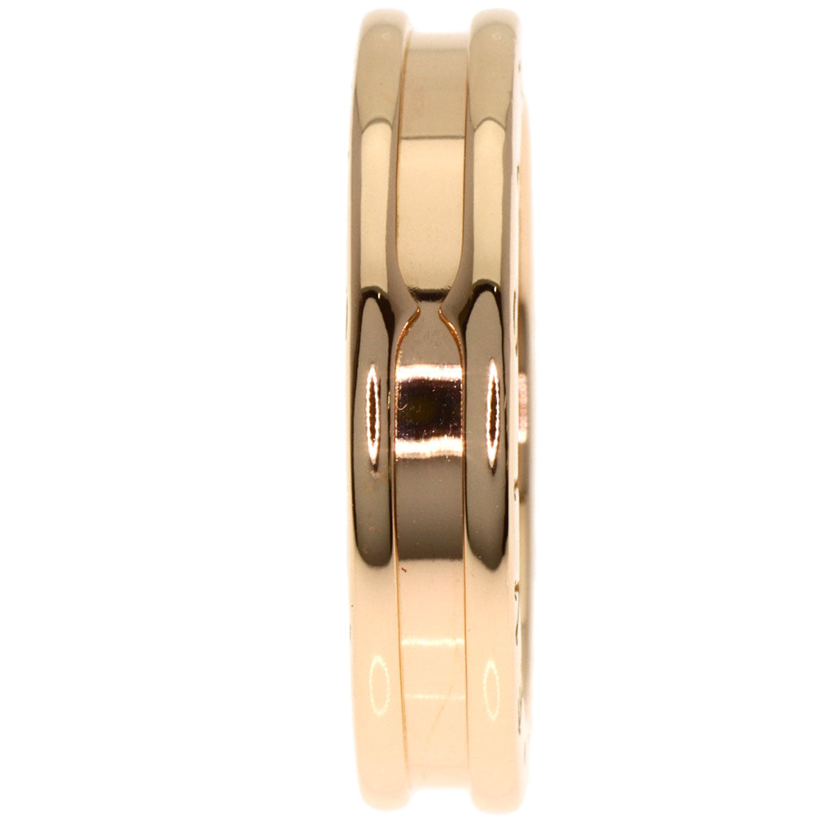 BVLGARI B.zero1 1 band #56 Ring K18 Pink Gold Ladies [Used]