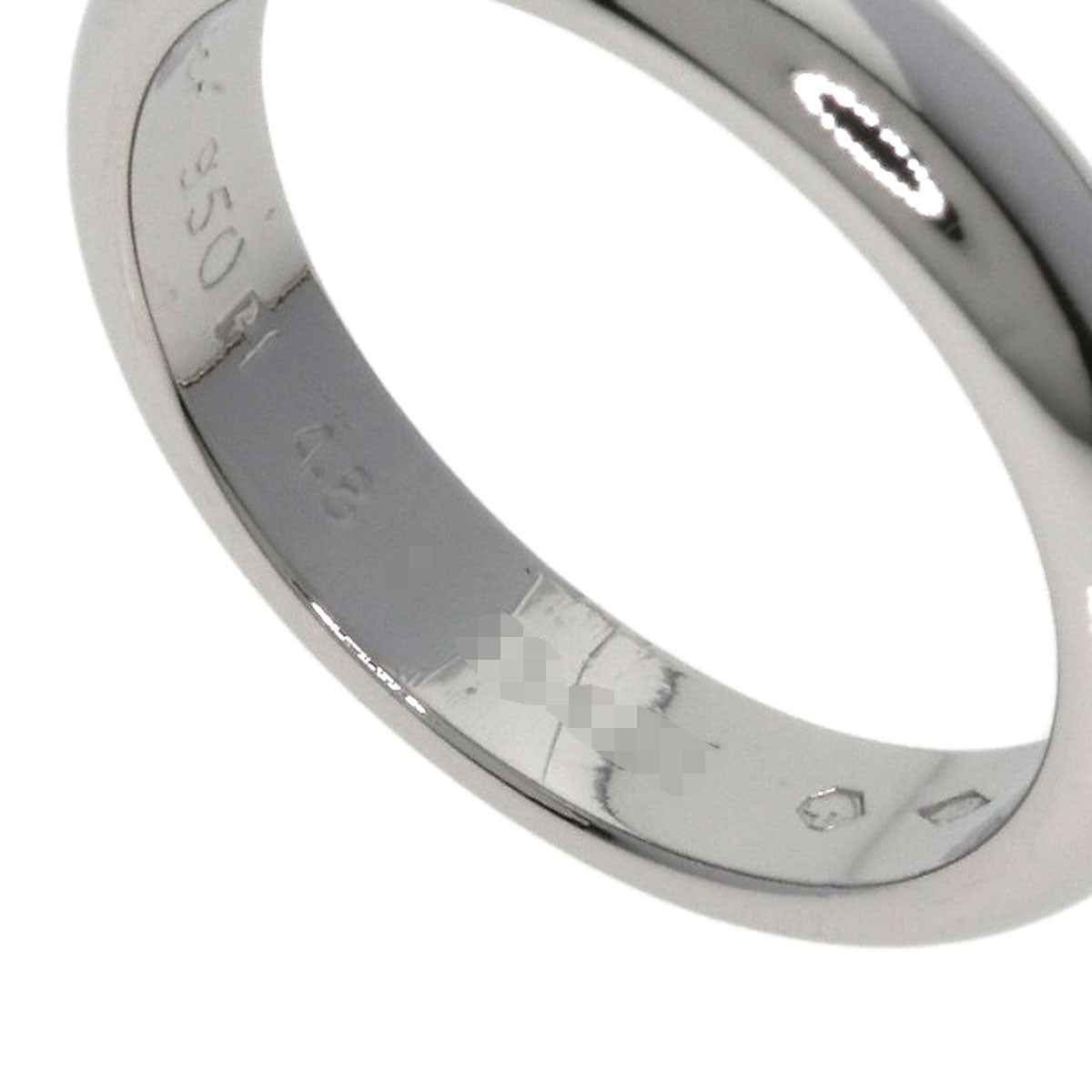 CARTIER Wedding #48 Ring Platinum PT950 Ladies [Used]