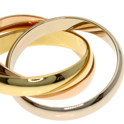 CARTIER Trinity #49 Ring K18 Yellow Gold 18K Pink GoldLadies [Used]