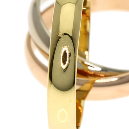 CARTIER Trinity #49 Ring K18 Yellow Gold 18K Pink GoldLadies [Used]