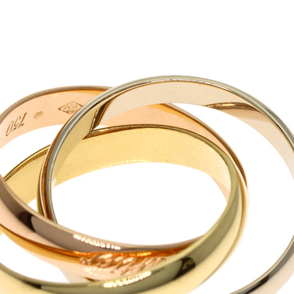 CARTIER Trinity #49 Ring K18 Yellow Gold 18K Pink GoldLadies [Used]