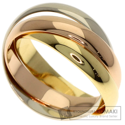 CARTIER Trinity #51 Ring K18 Yellow Gold 18K Pink GoldLadies [Used]