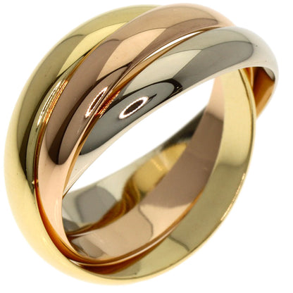 CARTIER Trinity #51 Ring K18 Yellow Gold 18K Pink GoldLadies [Used]