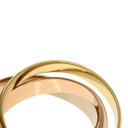 CARTIER Trinity #51 Ring K18 Yellow Gold 18K Pink GoldLadies [Used]