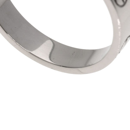 CARTIER mini love ring #58 Ring K18 White Gold Ladies [Used]
