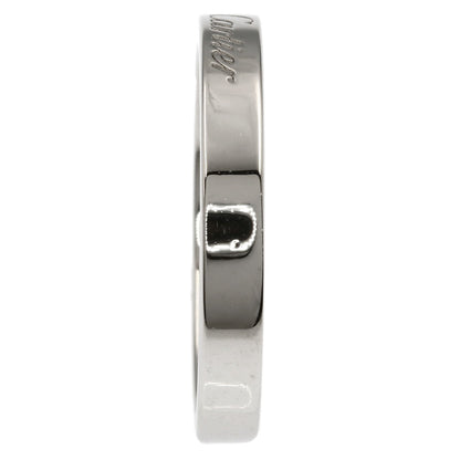 CARTIER Flatband #56 Ring Platinum PT950 Ladies [Used]