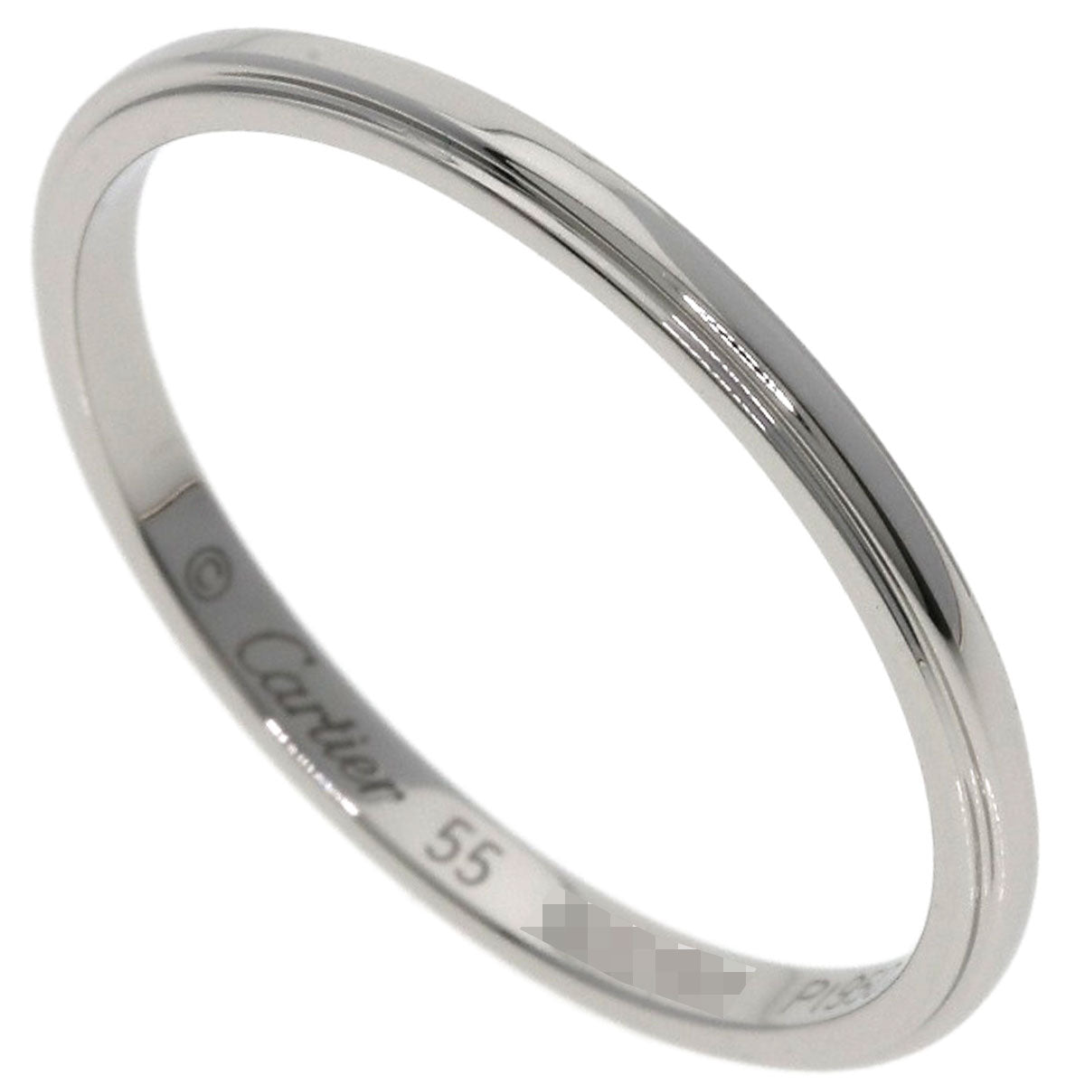 CARTIER Damour Wedding #55 Ring Platinum PT950 Ladies [Used]