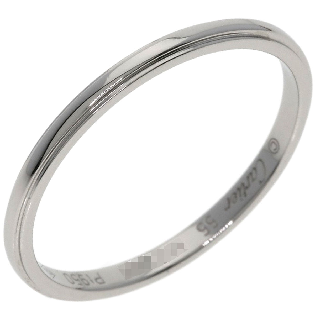 CARTIER Damour Wedding #55 Ring Platinum PT950 Ladies [Used]