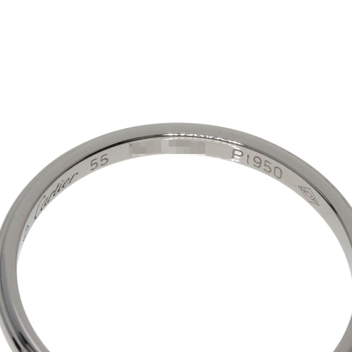 CARTIER Damour Wedding #55 Ring Platinum PT950 Ladies [Used]