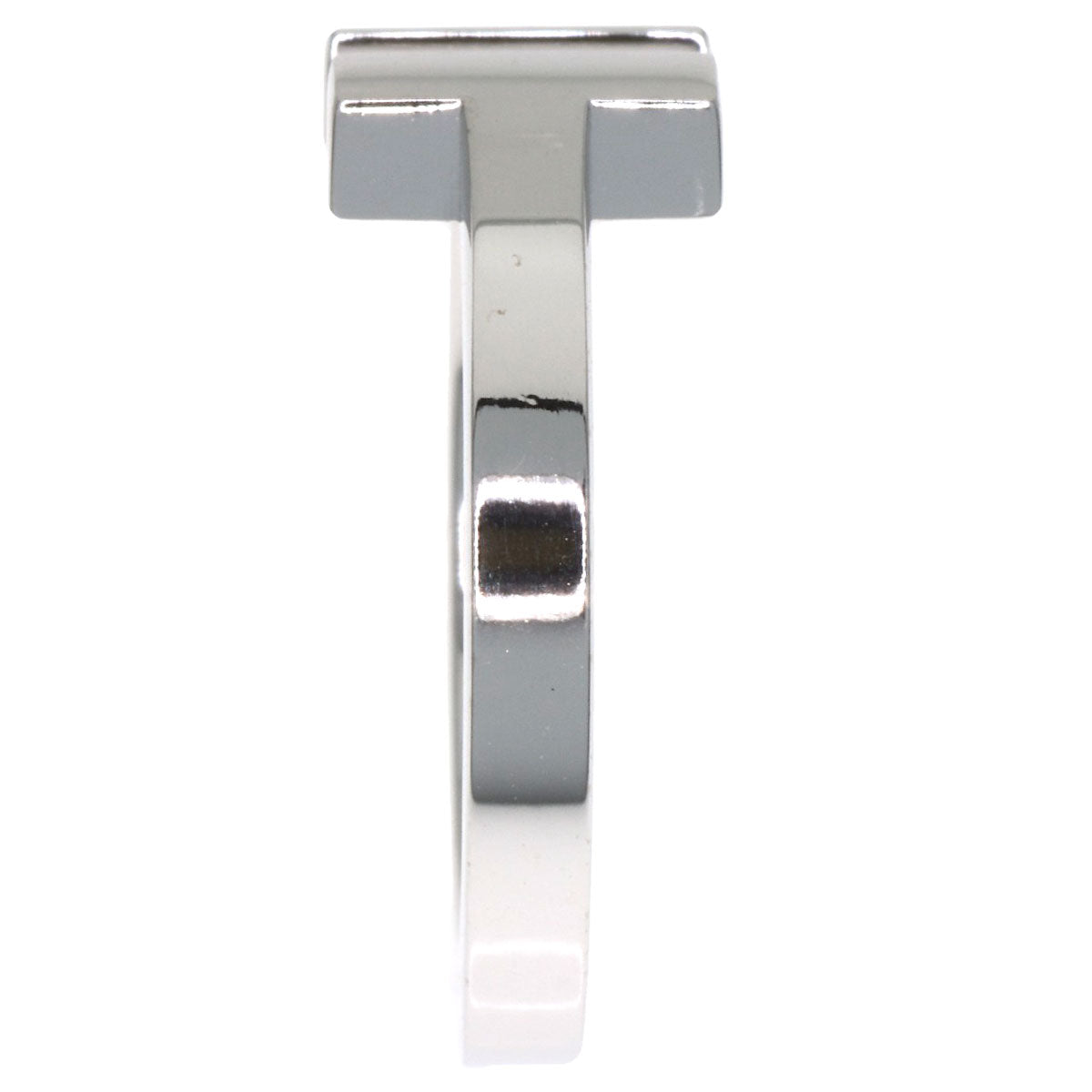 TIFFANY&Co. T square Ring K18 White Gold Ladies [Used]